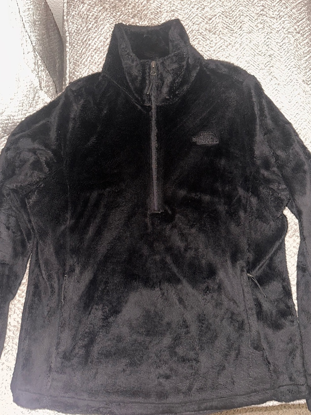 The North Face Osito Zip Fleece in Black